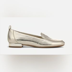 Size 5 - 🆕️ Naturalizee Jordyn Champagne Gold Leather Loafers